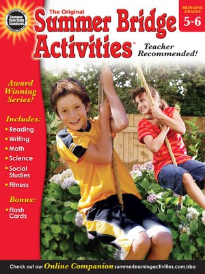 cover image of Summer Bridge Activities, Grades 5 - 6